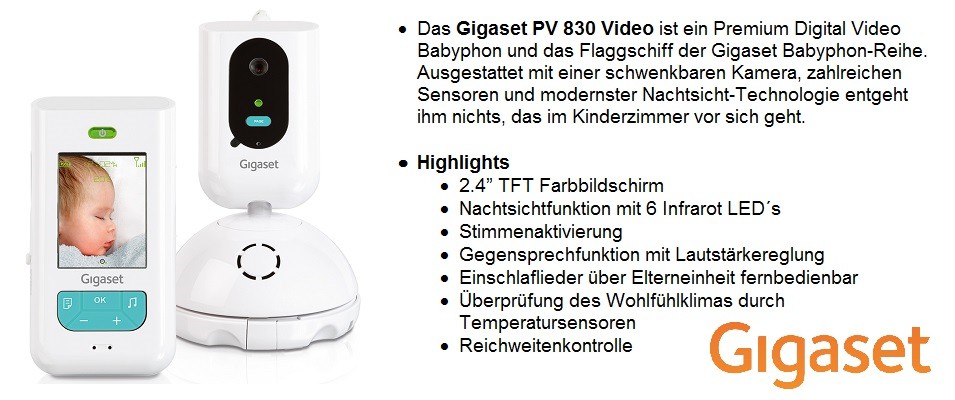 Gigaset PV830 VIDEO