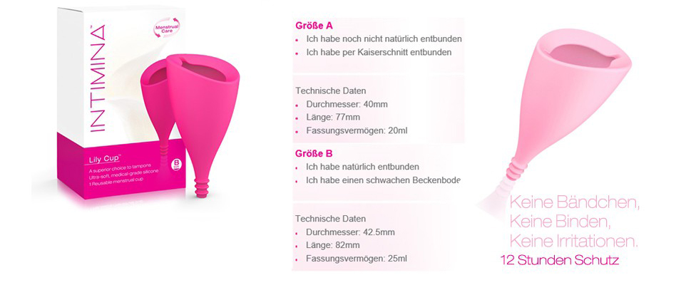 Lily Cup Größe A & B